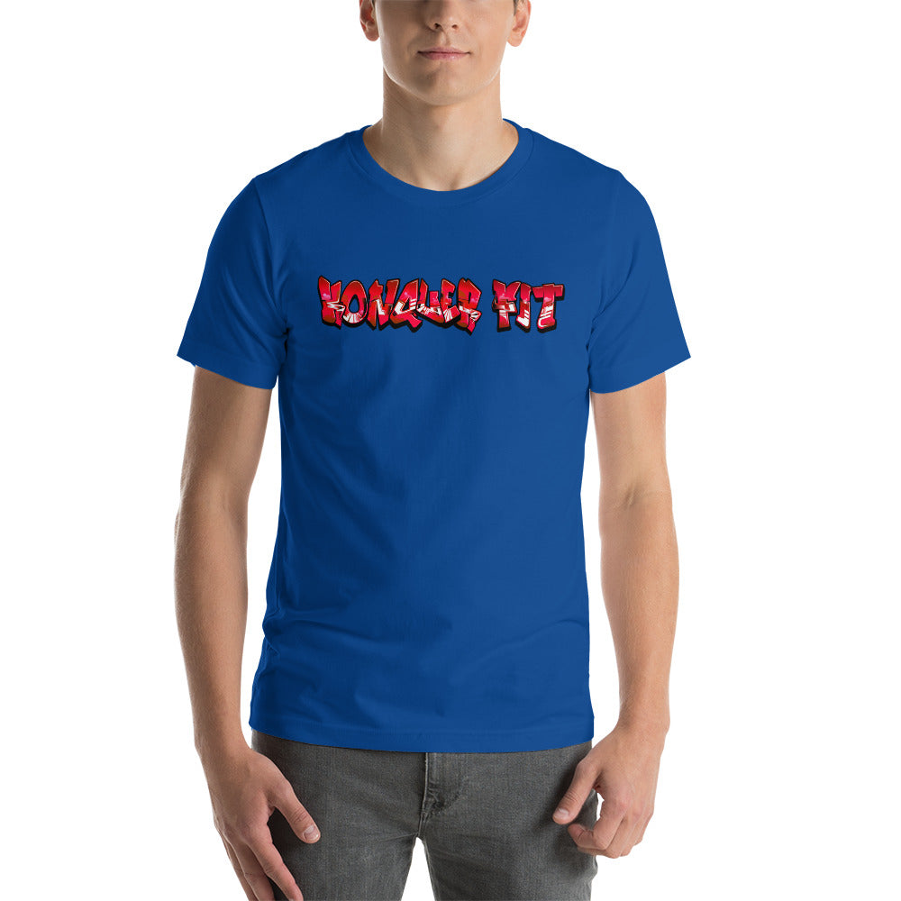 Red Graffiti tee/ show up or shut up